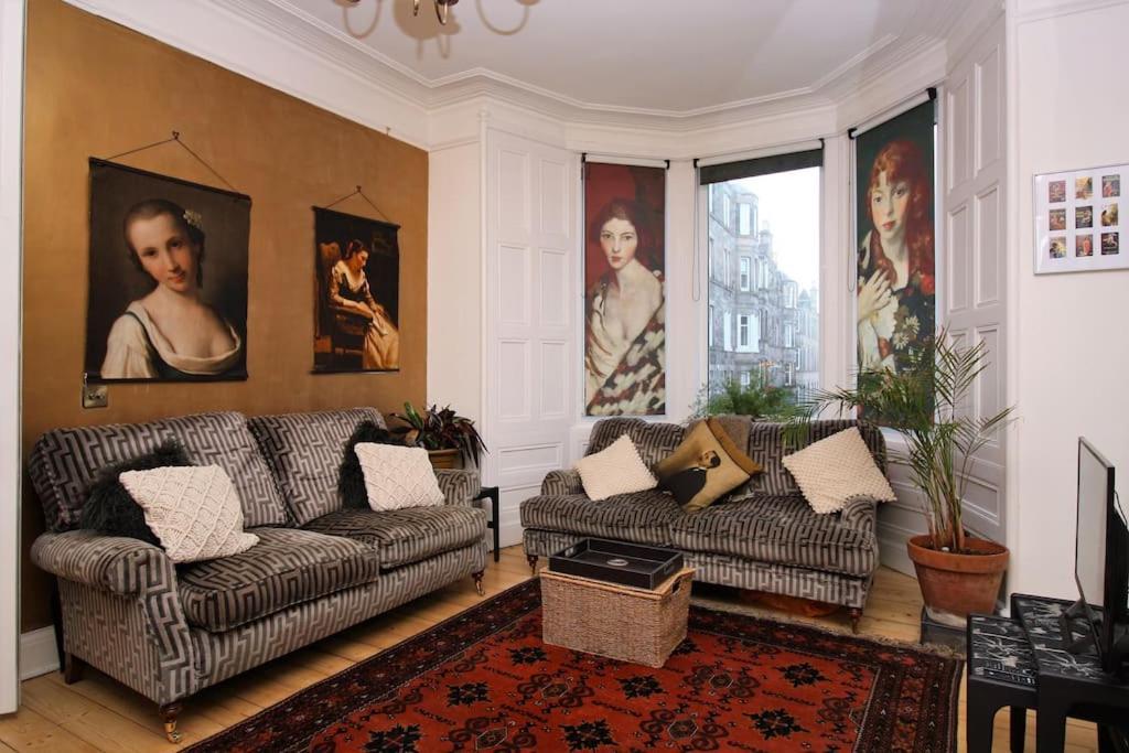Holyrood Park: Lush & Arty 2 Double Bed Flat Daire Edinburgh Dış mekan fotoğraf